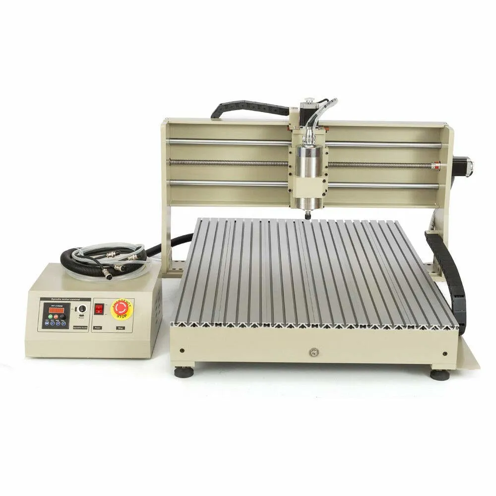 CNCEST 4 Axis 6090 Router Engraver-USB 1500W Artwork Engraving