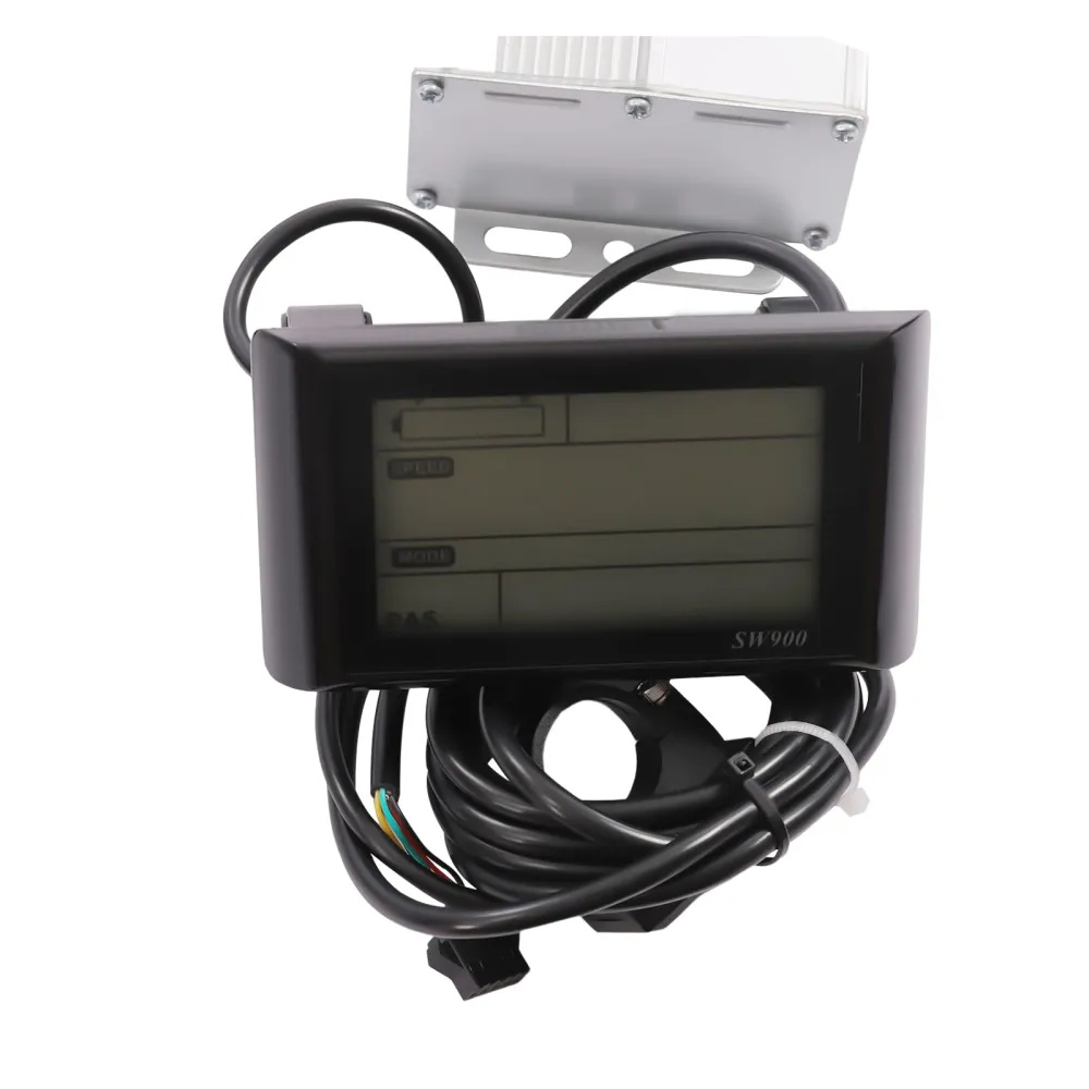 Electric Bicycle Conversion Kit 2000W Electric Bike Kit 72V Rear Wheel Motor with Mutifunction Display for 26-inch Bikes