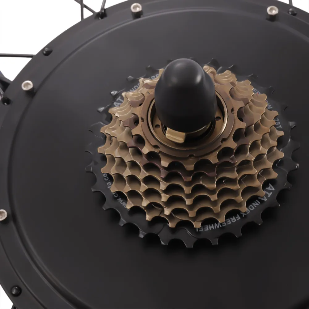 Electric Bicycle Conversion Kit 2000W Electric Bike Kit 72V Rear Wheel Motor with Mutifunction Display for 26-inch Bikes