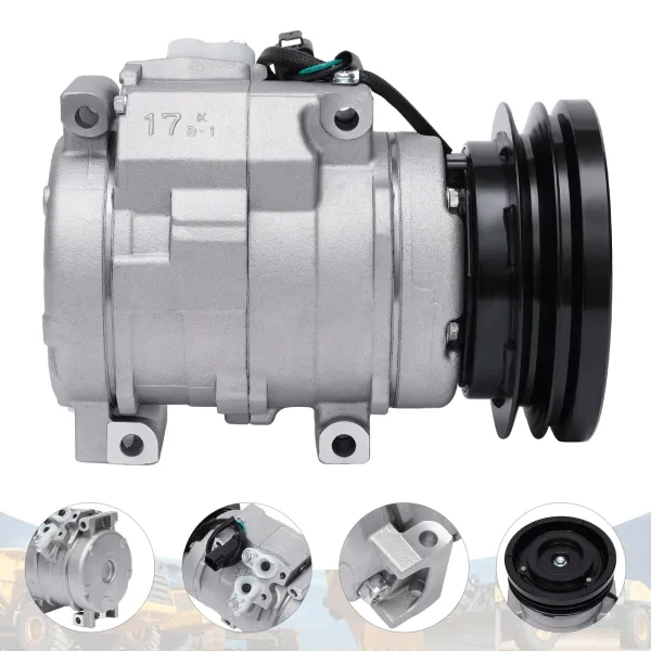 New AC Compressor For Excavator Caterpillar 320C/320D, DL - OE# 1761895