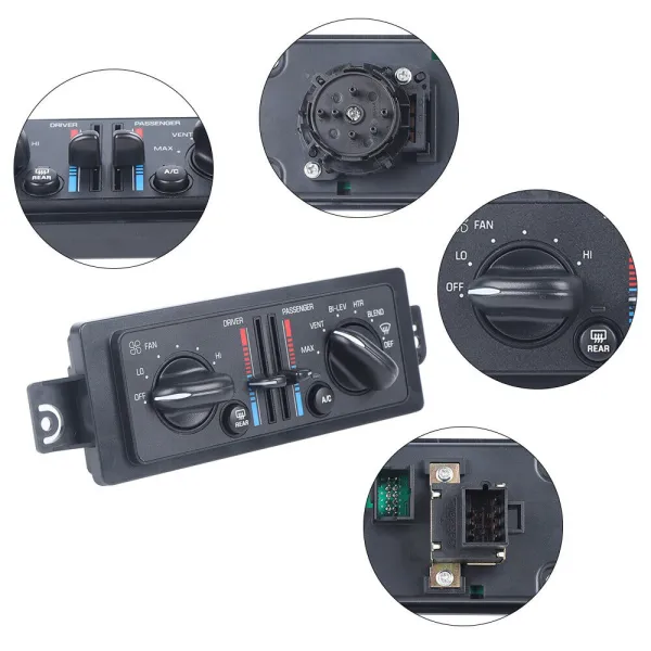 Heater A/C Dash Control w/ Dual Air For Buick Century Regal 2000-2005 3.8L 3.1L