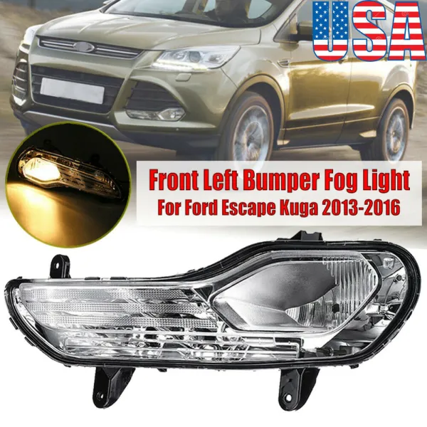 For 2010 2011 2012 Ford Escape Fog Light Assembly Driver For 2010 2011 2012 Ford Escape Fog Light Assembly Driver
