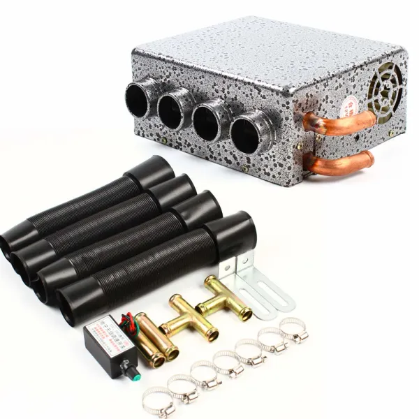 12V 4 Ports Car Universal Under dash Heater Heat Defroster Demister W/Switch