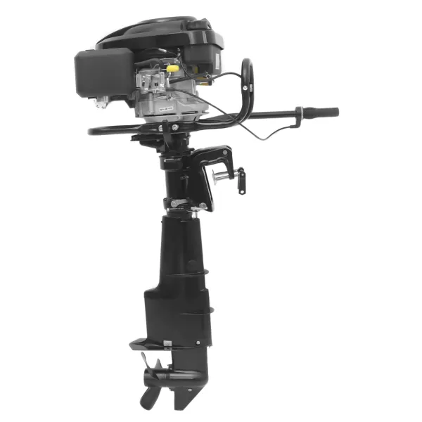 2PCS Boat Engine, 2-Stroke 2.3HP Outboard Motor Fishing Boat Engine