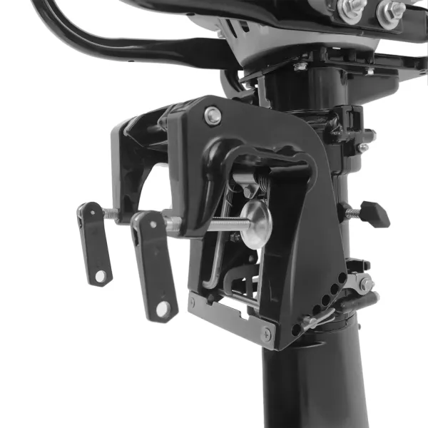 2PCS Boat Engine, 2-Stroke 2.3HP Outboard Motor Fishing Boat Engine