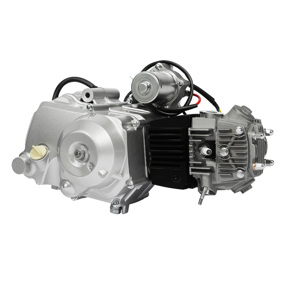 CNCEST Durable 125CC 4-Stroke Semi-auto Engine Horizontal Single ...