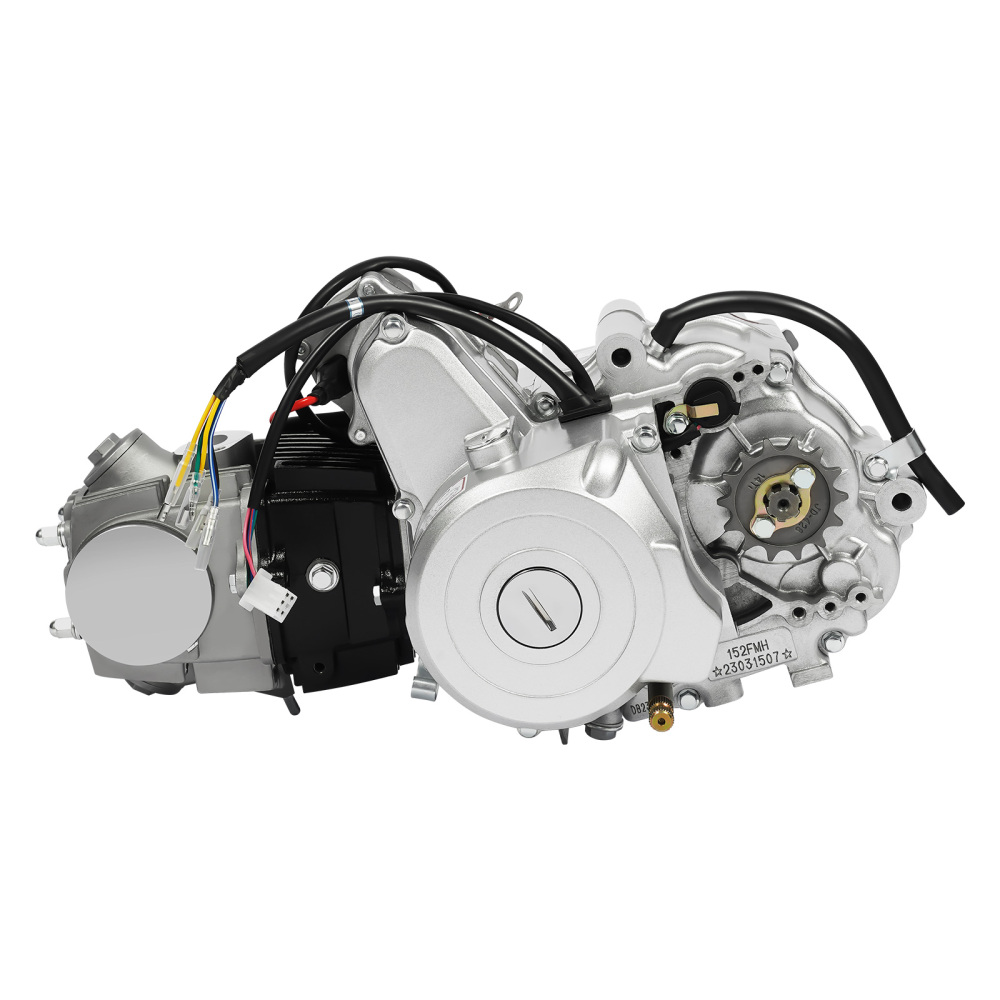 CNCEST Durable 125CC 4-Stroke Semi-auto Engine Horizontal Single ...