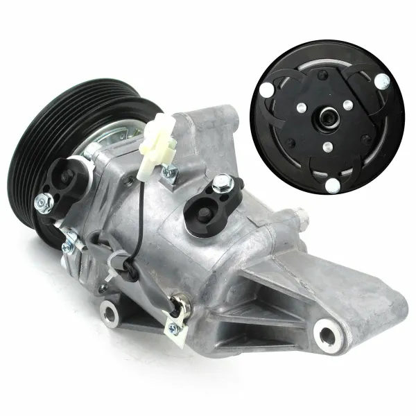 AC Compressor 12V and Air-Conditioning Clutch Groove Pulley Stable Performance