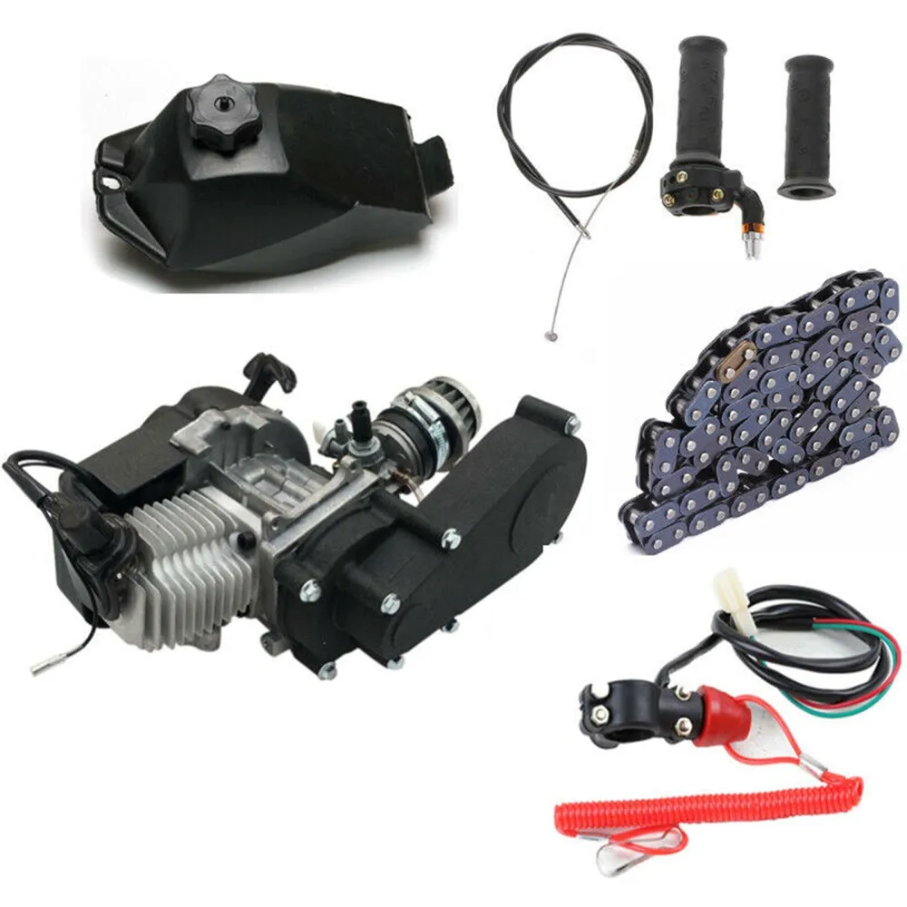 2 Stroke Engine Motor Gear Box Chain Kit CNCEST