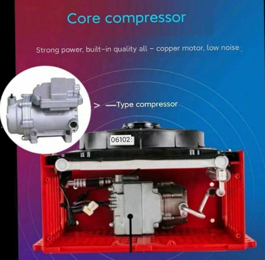 Universal Electric Air Conditioner for Truck RV Bus Car Air Conditioning System