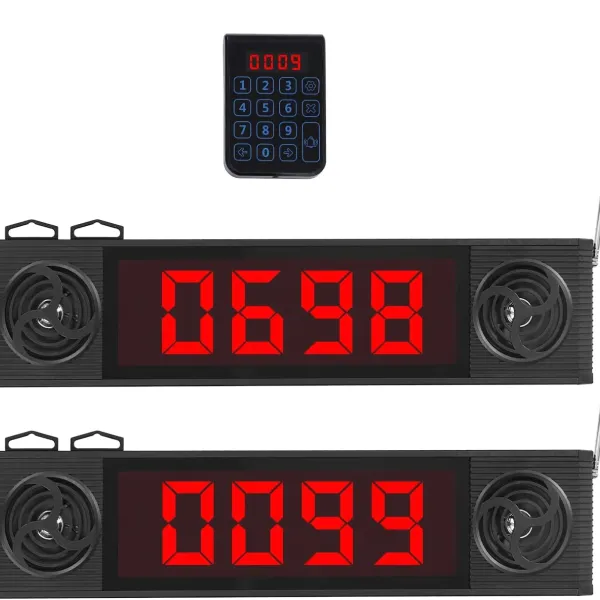 Queue Management System Wireless Calling System Take A Number System, Loud Speakers
