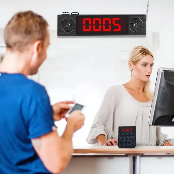 Queue Management System Wireless Calling System Take A Number System, Loud Speakers
