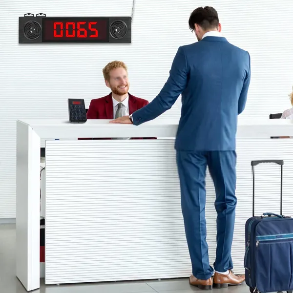 Queue Management System Wireless Calling System Take A Number System, Loud Speakers