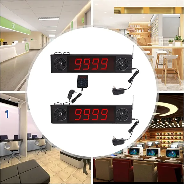 Queue Management System Wireless Calling System Take A Number System, Loud Speakers
