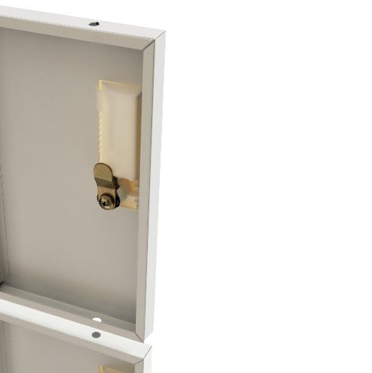 3 Door Vertical Stackable Storage Cabinet with Lock, Metal Lcoker