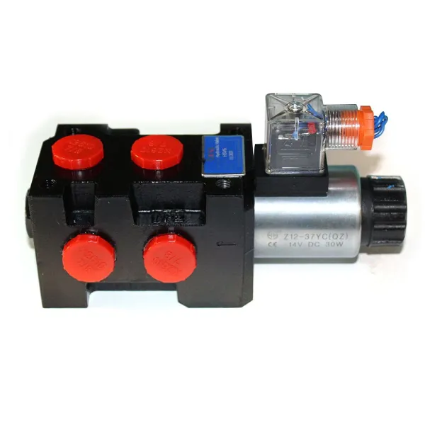 13GPM Hydraulic Solenoid Selector Diverter Valve HSV6-C DC12V 1-Spool 25MPa 50LPM 13GPM Hydraulic Solenoid Selector Diverter Valve HSV6-C DC12V 1-Spool 25MPa 50LPM
