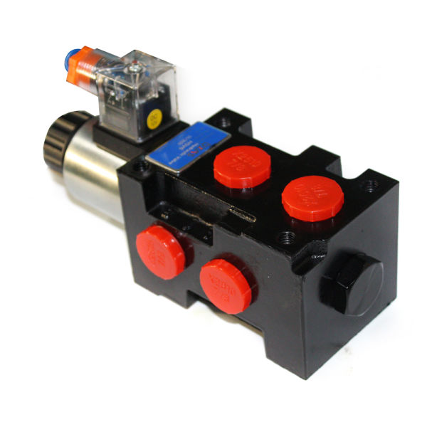 13GPM Hydraulic Solenoid Selector Diverter Valve HSV6-C DC12V 1-Spool 25MPa 50LPM