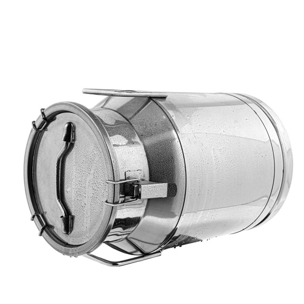 CNCEST Stainless Steel Milk Can for Sale Wine Bucket Sealed (30L)
