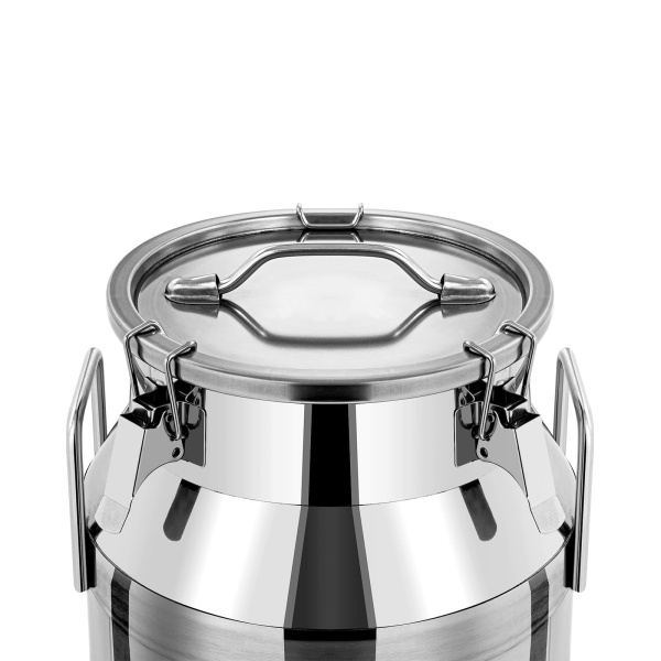 CNCEST Stainless Steel Milk Can for Sale Wine Bucket Sealed (30L)