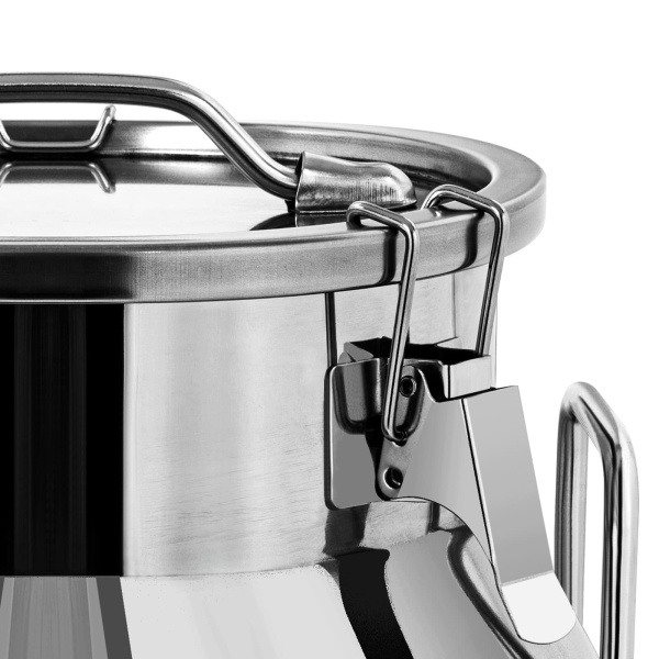 CNCEST Stainless Steel Milk Can for Sale Wine Bucket Sealed (30L)