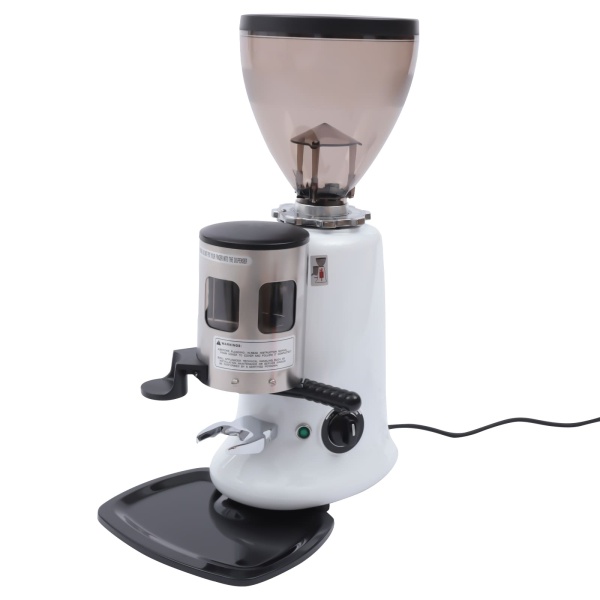 Commercial 350W Coffee Grinder Burr Mill - Round Hopper Aluminum Body Coffee Bean Milling Machine Commercial 350W Coffee Grinder Burr Mill - Round Hopper Aluminum Body Coffee Bean Milling Machine