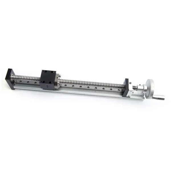 Manual Linear Rail Guide Slide Stage Actuator Ball Screw Motion Table
