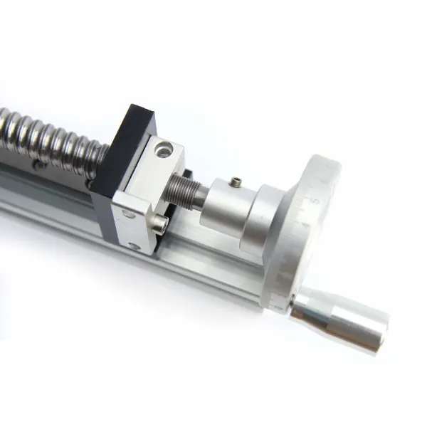 Table Driver Manual Linear Rail Guide Slide Stage Actuator Ball Screw Motion Table