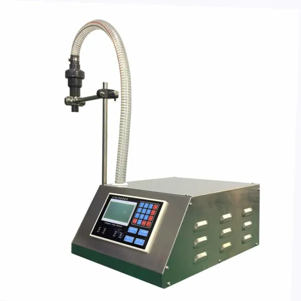17L/min Liquid Bottle Filler Machine 110V Bottle Filling Machine for the Filling of Ordinary Liquid and Viscous Liquid