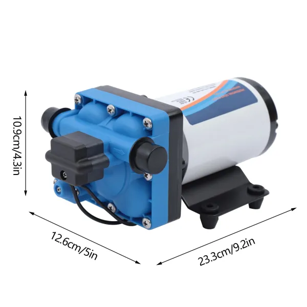 Professional Water Pump Portable Durable Water Transfer Pump Filter Automatic Pressure Switch and PA Pump Head