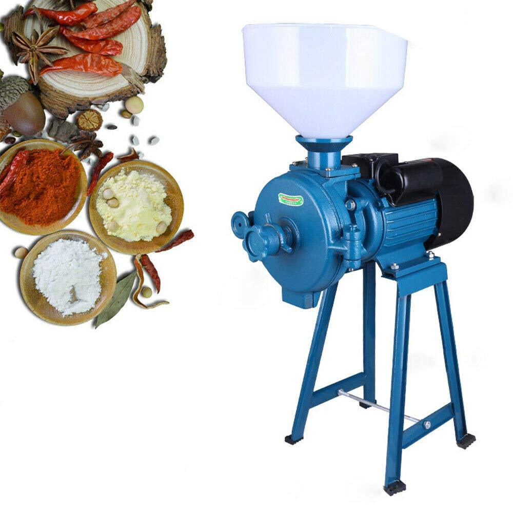 Electric Dry Grain Grinder Machine With Funnel