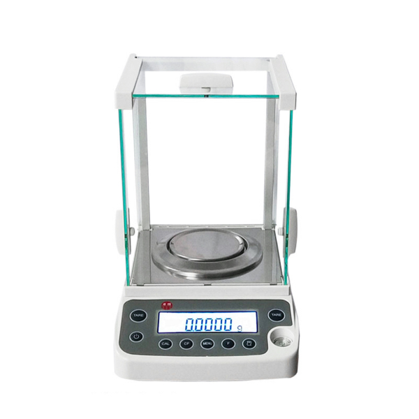 Professional Digital Analytical Balance 120gx 0.1mg 0.0001g Lab Precision Scale Output Interface RS232 AC 110V