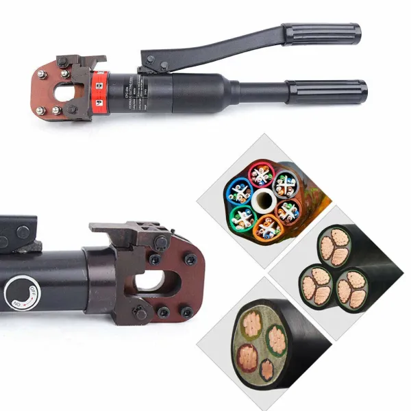 CNCEST Hydraulic Cable Cutter Metal Wire Cutting Wire Shear Scissor Tool Bolt Cutter