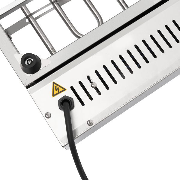 Barbecue Grill Electric Smokeless Barbecue Oven Grill Stainless Steel 110V 1800W