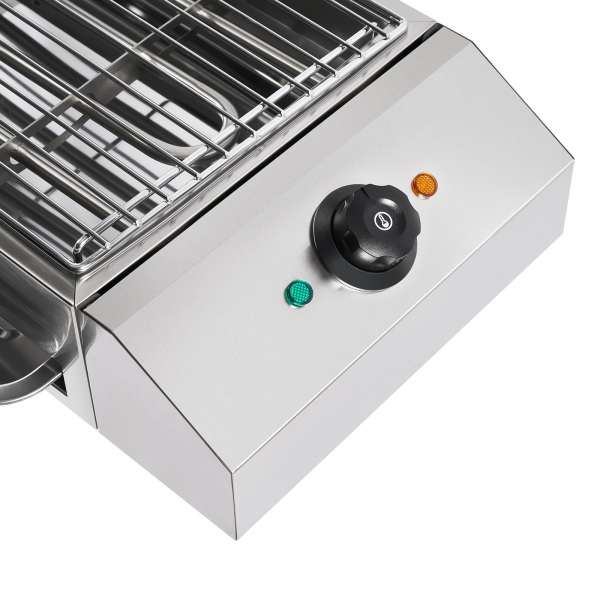 Barbecue Grill Electric Smokeless Barbecue Oven Grill Stainless Steel 110V 1800W