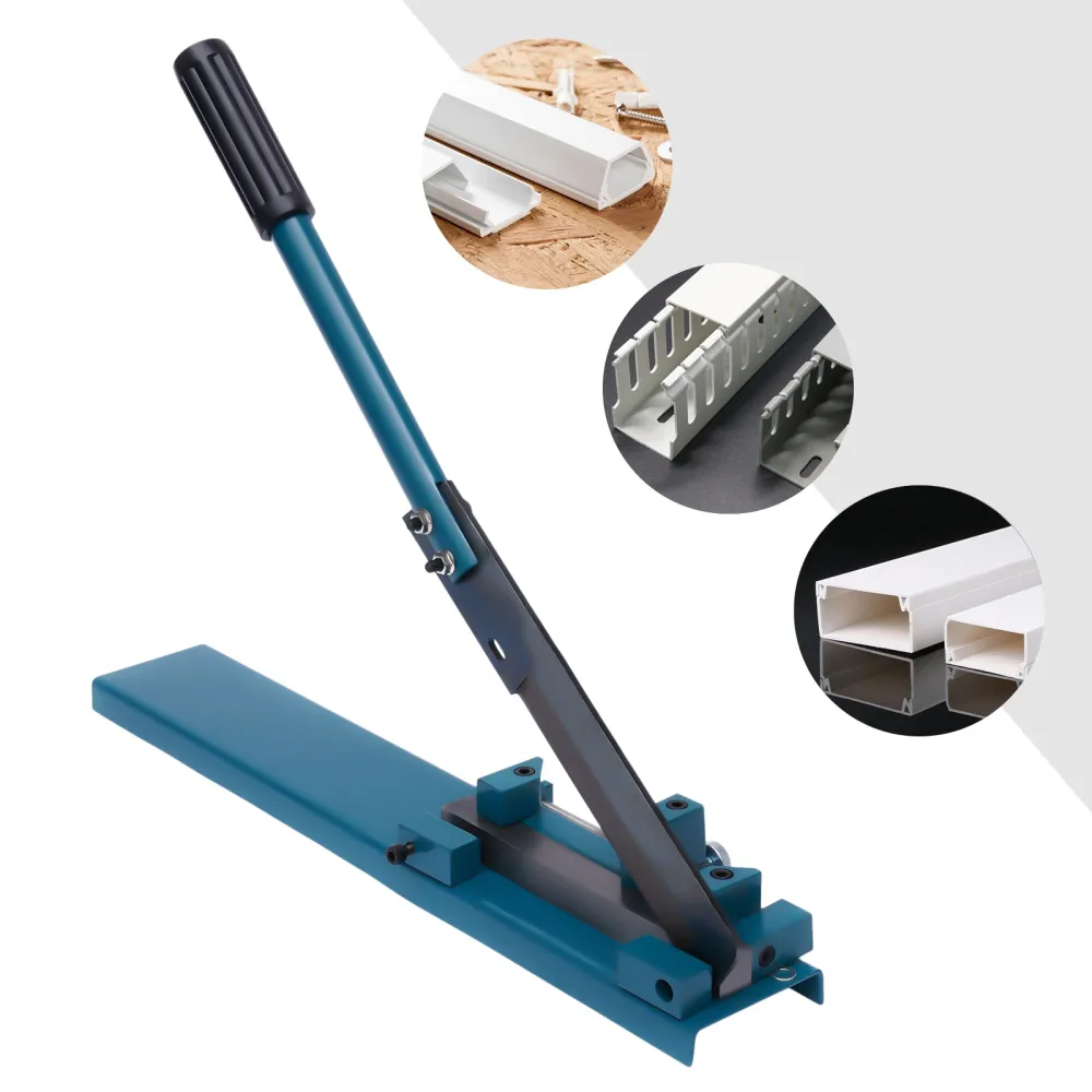 PVC Trunking Cutter Manual Plastic Wiring Duct Angle Adjustable Cutting Machine