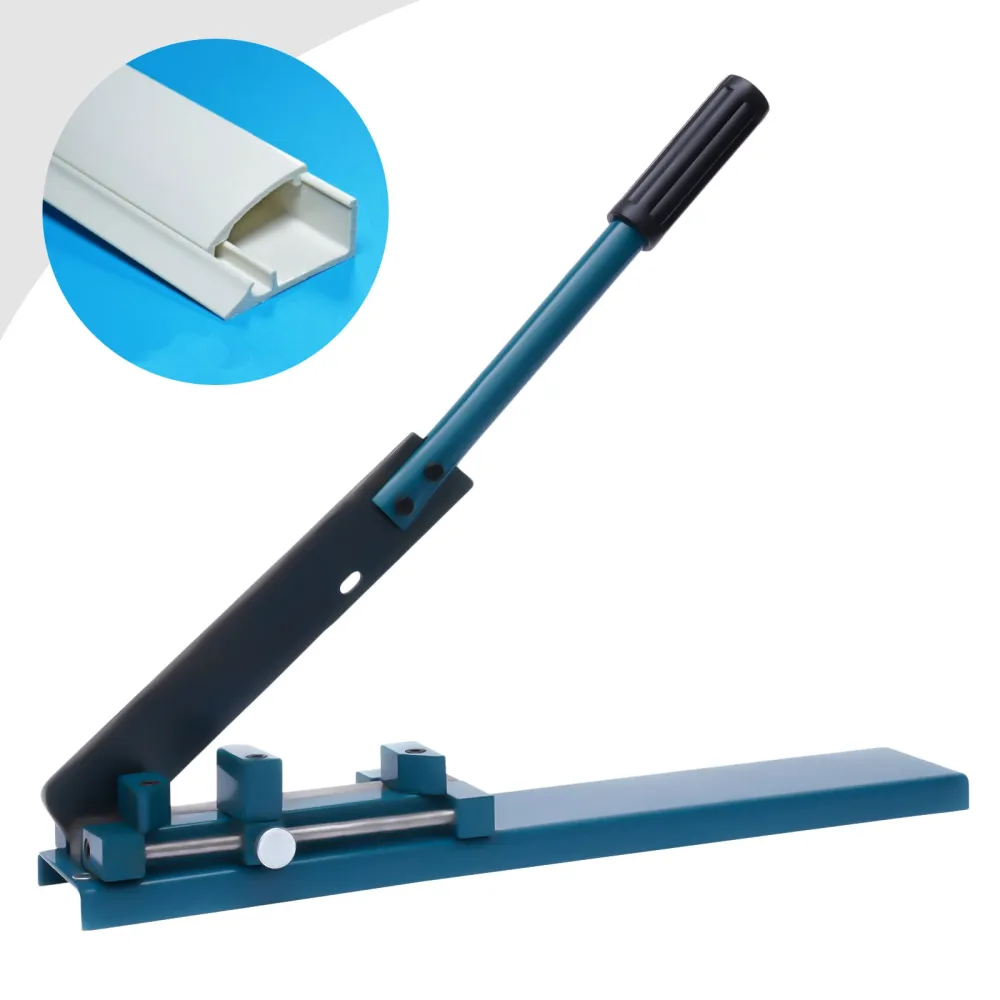 PVC Trunking Cutter Manual Plastic Wiring Duct Angle Adjustable Cutting Machine