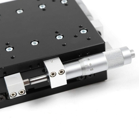 CNCEST Manual XY Linear Stage-High Precision Manual XY Sliding Table Micrometer Trimming Platform