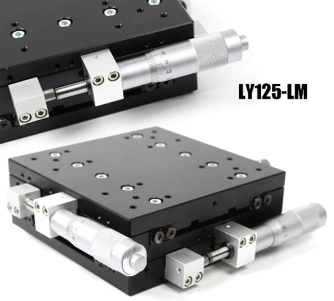 CNCEST Manual XY Linear Stage-High Precision Manual XY Sliding Table Micrometer Trimming Platform