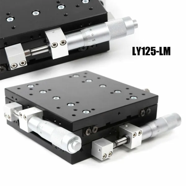 CNCEST Manual XY Linear Stage-High Precision Manual XY Sliding Table Micrometer Trimming Platform CNCEST Manual XY Linear Stage-High Precision Manual XY Sliding Table Micrometer Trimming Platform