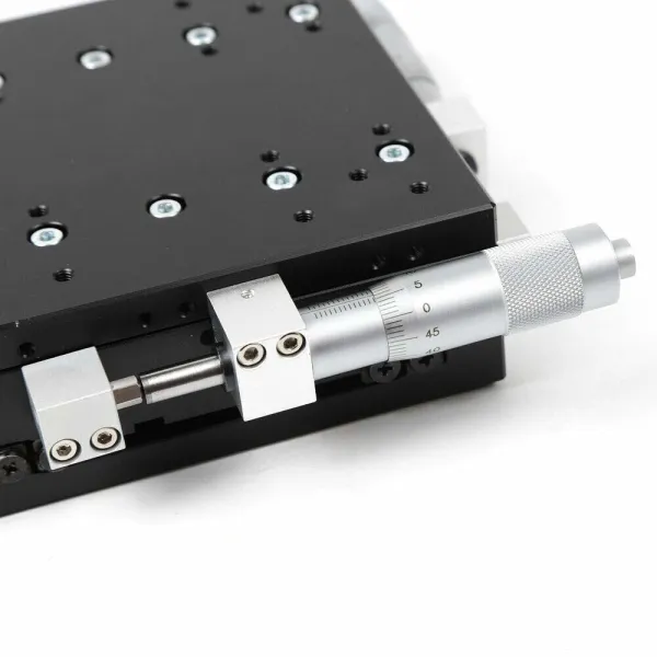 CNCEST Manual XY Linear Stage-High Precision Manual XY Sliding Table Micrometer Trimming Platform CNCEST Manual XY Linear Stage-High Precision Manual XY Sliding Table Micrometer Trimming Platform