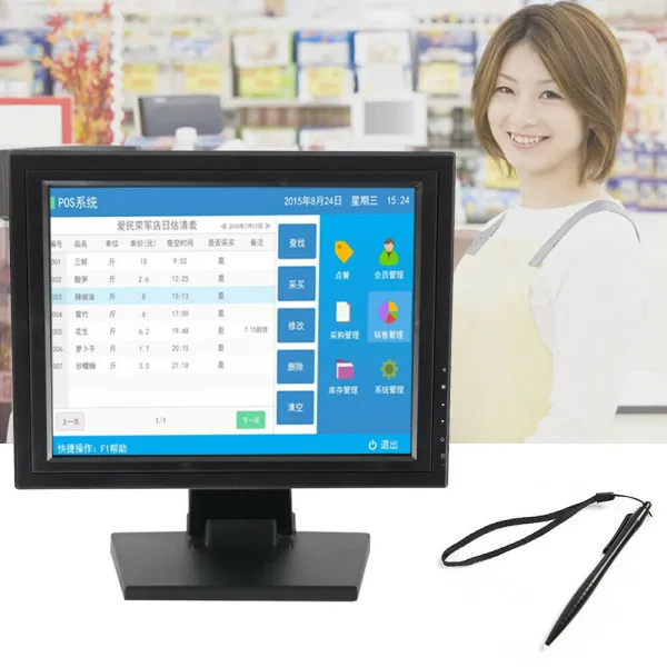 17 inch LCD Touch Screen Monitor Computer Screen LCD VGA 1280*1024 POS 17 inch LCD Touch Screen Monitor Computer Screen LCD VGA 1280*1024 POS