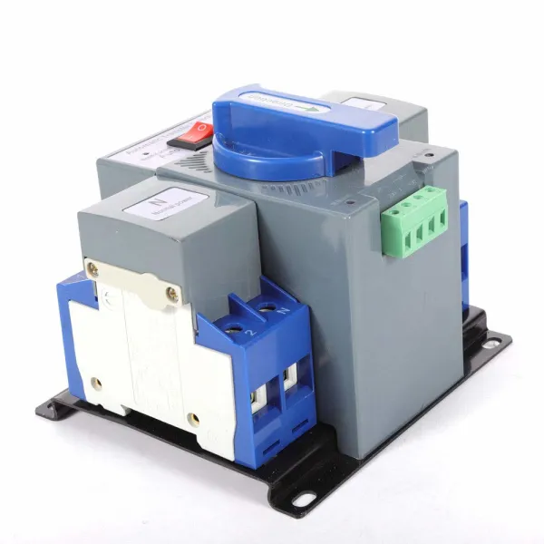 Hot Automatic Transfer Switch 2P 63A 110V Dual Power 50HZ/60HZ Changeover Switch