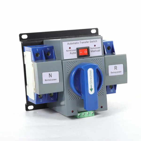 Hot Automatic Transfer Switch 2P 63A 110V Dual Power 50HZ/60HZ Changeover Switch