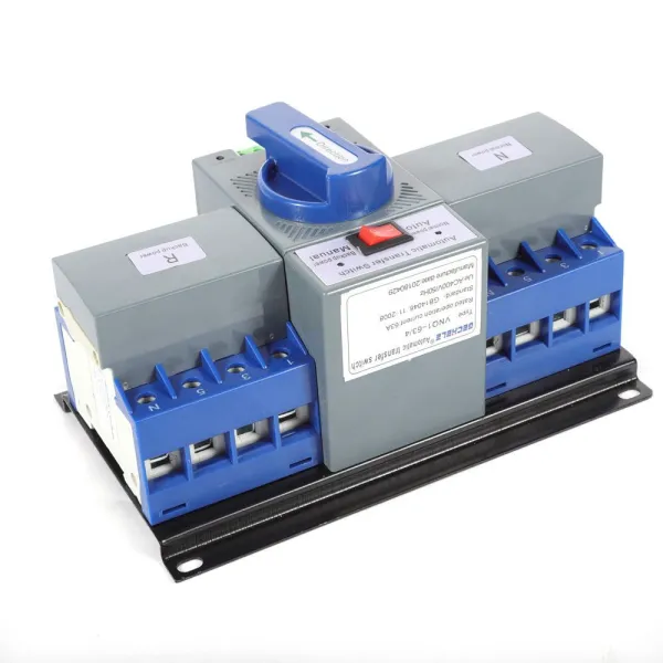 CNCEST Professional Automatic Generator Transfer Switch Dual Power 4P 50Hz/60Hz  AC110V/AC240V Changeover Switch