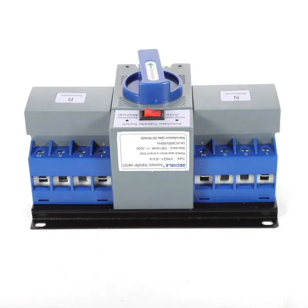 CNCEST Professional Automatic Generator Transfer Switch Dual Power 4P 50Hz/60Hz  AC110V/AC240V Changeover Switch