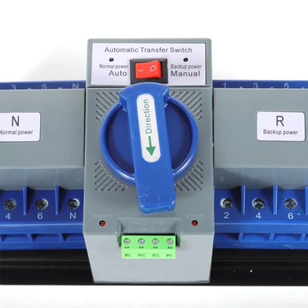 CNCEST Professional Automatic Generator Transfer Switch Dual Power 4P 50Hz/60Hz  AC110V/AC240V Changeover Switch