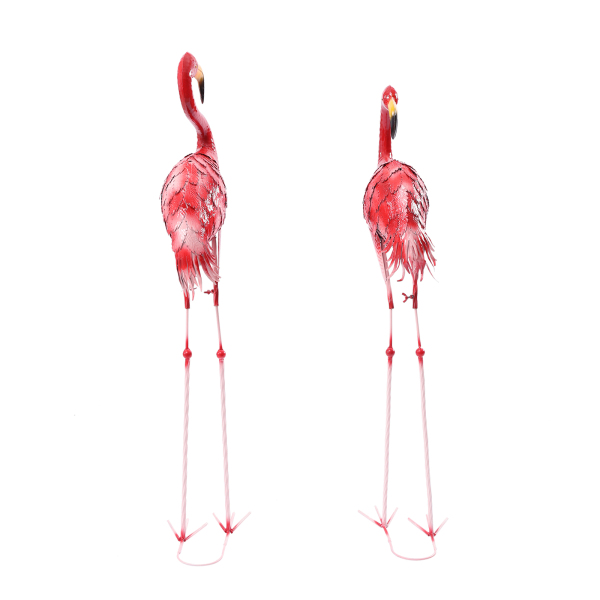 Flamingo Garden Statue, Outdoor Statues, Pink Flamingo Sculpture, Patio, Lawn, Backyard Decorations, Decor for Outside