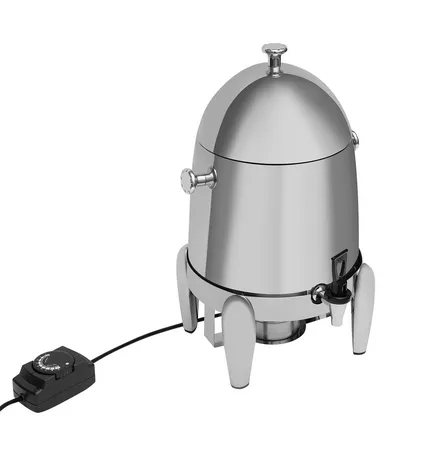Hot and cold beverage dispenser, 3.2-GALLONS 12L Stainless Steel Coffee Chafer Urn Electric for Coffee and Juice