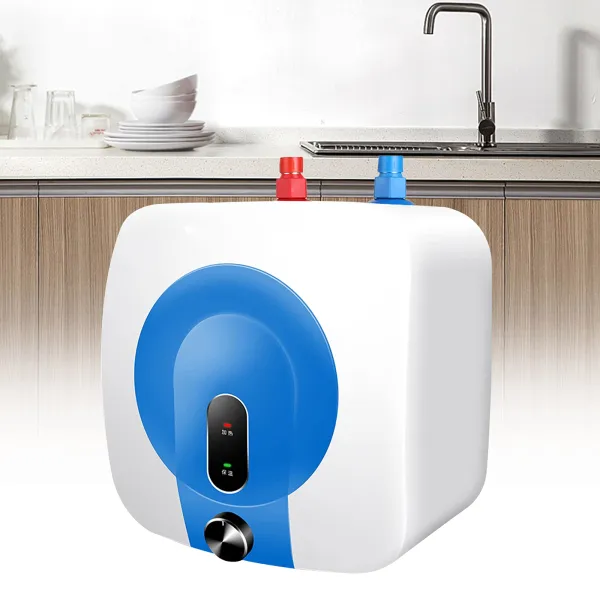 8L Mini Electric Water Heater Tank 110V 1500W Water Storage Heater uesd in kitchen