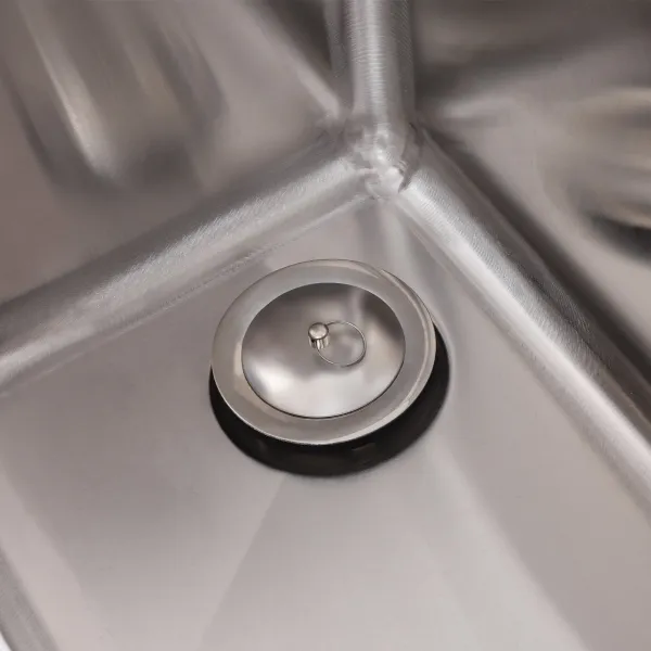 CNCEST 3 Compartment Sink of Stainless Steel NSF Commercial Utility Basin with 10" L x 14" W x 10" D Bowl CNCEST 3 Compartment Sink of Stainless Steel NSF Commercial Utility Basin with 10" L x 14" W x 10" D Bowl